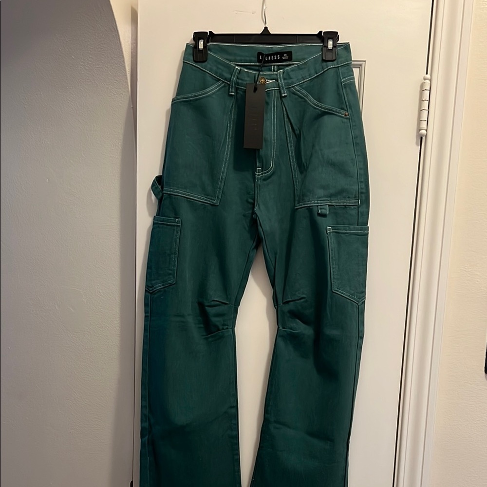 Lioness Green Cargo Pants - Size 2